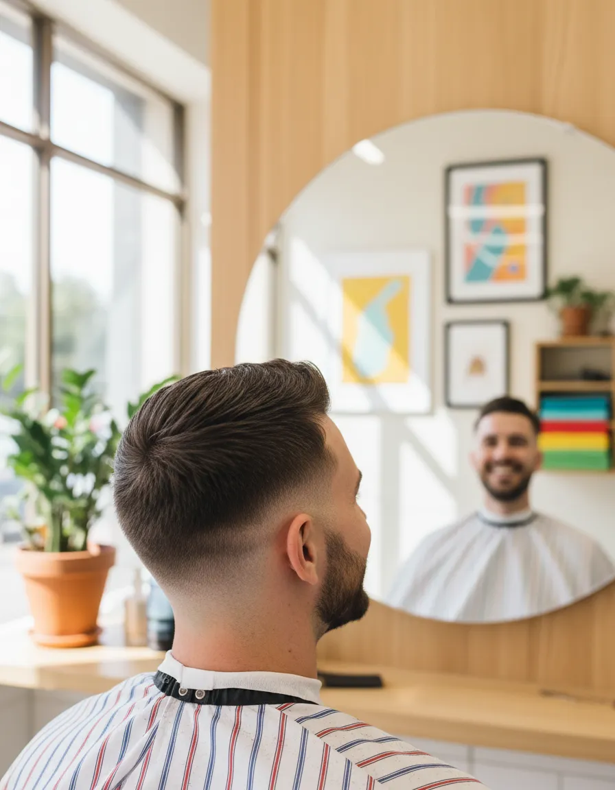 Classic haircut at Leo Barber Shop